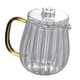 thumbnail image 2 of Tetera De Cristal, Tetera, Jarra De Leche, Jarra De Café Con Tapa, Duradera, De Gran Capacidad, 700ml, 2 of 3