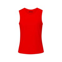 Snix - Camiseta Femenina Dry Fit Sin Mangas - Roja Talla L