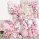 thumbnail image 4 of Kit de arco y guirnalda de globos Archloon rosa y blanco de 156 piezas, 4 of 5
