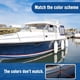 thumbnail image 5 of Defensa para barco Affordura, paquete de 4, 22 cm, inflable, blanca, 5 of 7