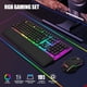 thumbnail image 2 of Combo Teclado Mouse Gamer RedThunder K10 104 Teclas 7200 DPI, 2 of 3