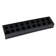 thumbnail image 1 of Florero Acrílico Rectangular Negro 45x10x6.5cm 18 Agujeros, 1 of 3