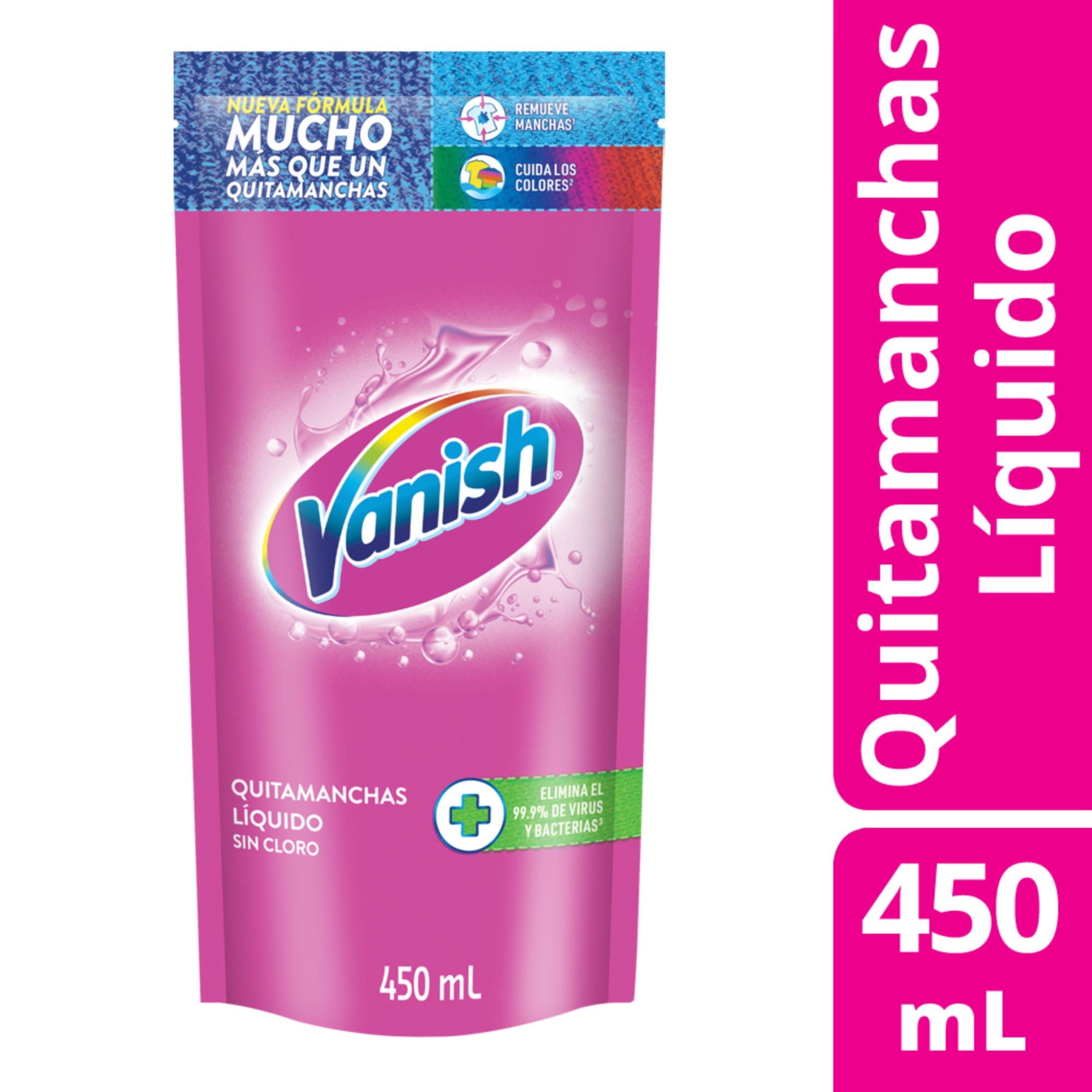 Quitamanchas Líquido Ropa Color Doypack 450 ml Vanish