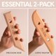 thumbnail image 2 of Costillas para cerámica Byllstore - Pack de 2 de madera de haya, 2 of 6
