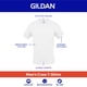 thumbnail image 3 of Camiseta Gildan Crew Style G1100 para hombre blanca talla M (paquete de 6), 3 of 5