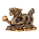 thumbnail image 2 of Figura Del A?o Del Dragón Chino, Decoración Fengshui, Resina, Decoración Para El Hogar Y La Oficina, Bronce, 2 of 3