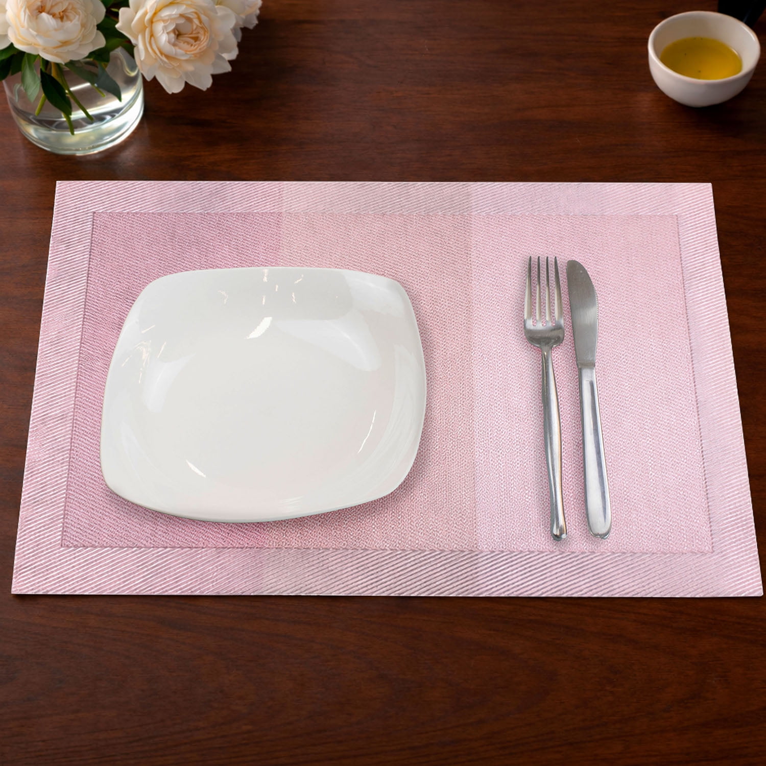 Pack 2 Individuales De Mesa Nautica Home 45x30cm Degrade Rosa