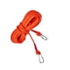 thumbnail image 4 of Tendedero portátil, cuerda para secar ropa, tendedero, tendedero de lavandería, núcleo de alambre de acero mejorado, cuerda de nailon con ganchos de m Naranja 20m, 4 of 5