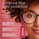 thumbnail image 4 of Gafas Gaoye Fashion con montura redonda en forma de ojo de gato que bloquean la luz azul, 4 of 7