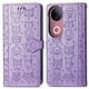 thumbnail image 4 of Funda Cartera FOXDOCK para Vivo V50 5G , Flip PU con Relieve de Gatos y Perros, Tarjetero y Soporte, 4 of 6