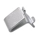 thumbnail image 1 of Pinza de soporte para repisa Richelieu, plata y zinc, 11,1 cm de largo, 11,3 kg (paquete de 5), 1 of 1