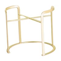 Magideal - Soporte Para Dispensador De Bebidas, Base Redonda De 20 Cm, Soporte Portátil Para Jarra De Agua Fría, Base Para Jarra Para Bar, Picnics Al Aire Libre, Oro