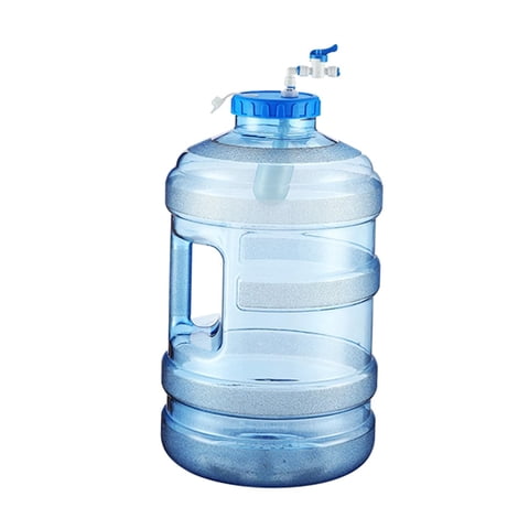 Magideal - Contenedor De Agua Jarra De Agua Con Bola Flotante Parada Automática Multiusos Portátil Vacía Con Asa Barril De Almacenamiento De Agua Botella De Agua 18.9L