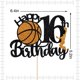 thumbnail image 2 of Adorno para pastel Crseniny de baloncesto para 16.º cumpleaños, 2 of 7