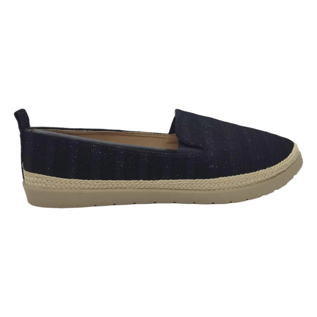 Alpargata Hualunaote Mujer Negras | Hld-628A - Talla 40