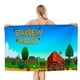 thumbnail image 1 of Stardew Valley Toalla de playa de secado rápido con diseño temático, regalo para mujeres y niñas, ideal para cumpleaños, fans, amantes de la música, uso en la playa o al aire libre, 78 × 180 cm, 1 of 6