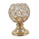 thumbnail image 5 of Candelabros Votivos De Cristal Candelabro Evento De Boda 8.5x11.5cm Dorado, 5 of 5