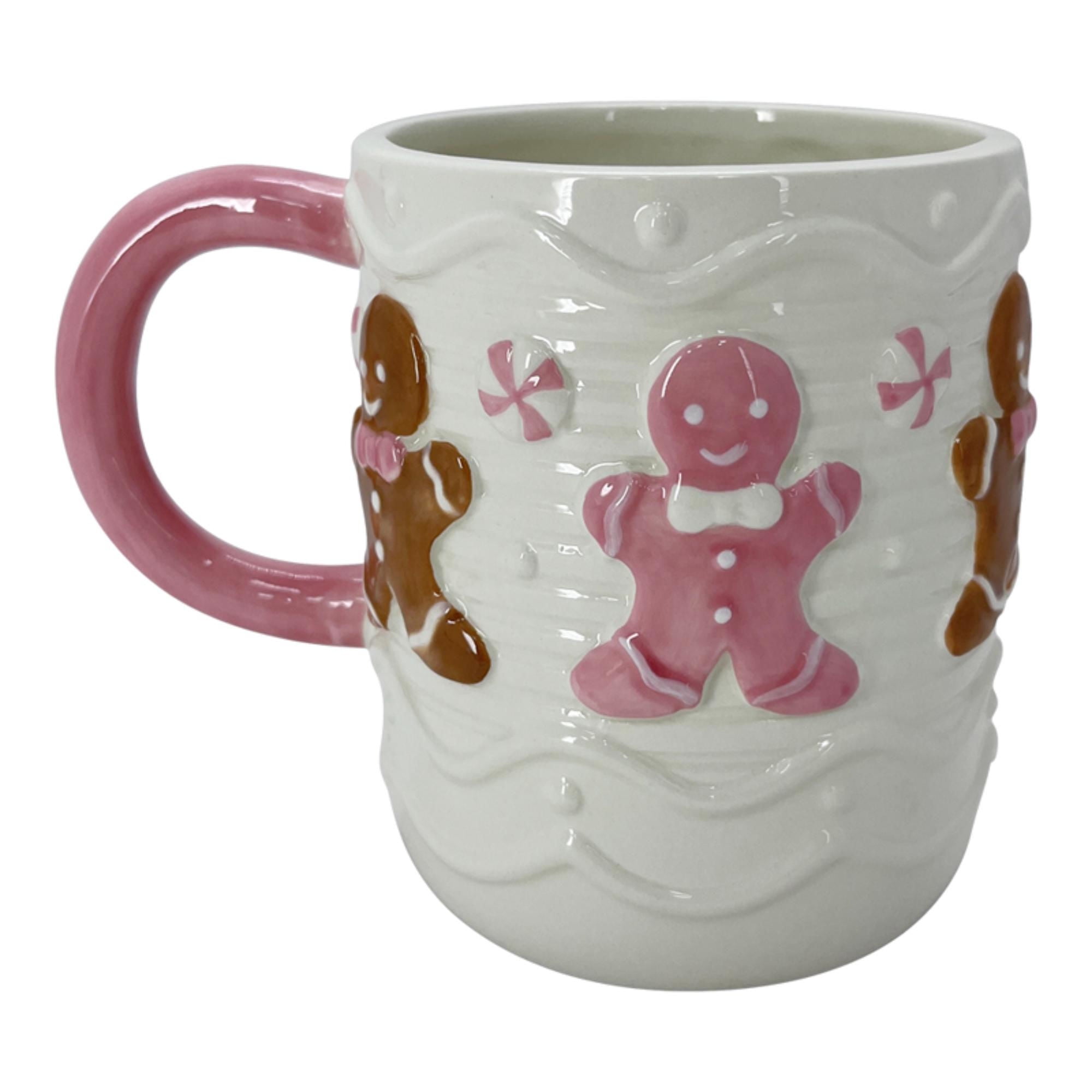 Tazon Navideña De Cerámica, 1 Un Holiday Time