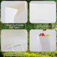 thumbnail image 4 of Bolsas de regalo OEMVALATY 300 piezas 15x8x21 cm asa blanca, 4 of 8