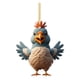thumbnail image 3 of Adorno Colgante De Pollo De Dibujos Animados Decorativo Para Pared De Cumplea?os De Boda Azul Y Blanco, 3 of 5