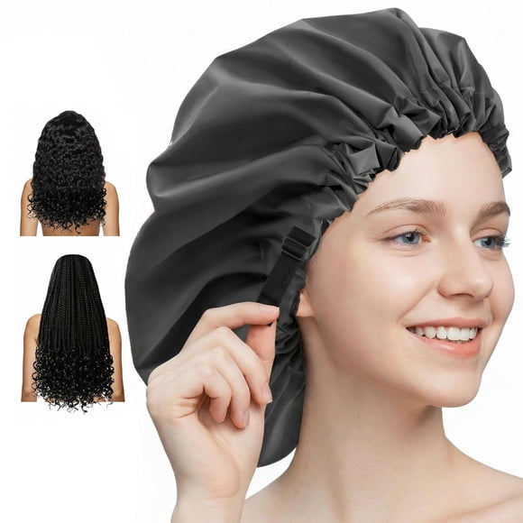 Capa de ducha Aquior ajustable impermeable de gran tamaño