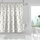 thumbnail image 1 of Transform Your Bathroom with our Botanical Watercolor Floral Shower Curtain Set - Includes 12 Hooks for Easy Installation!, 1 of 5