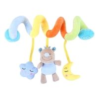 Genérico - Sonajero Felpa Para Bebe 0 A 12 Meses Espiral Bebe Lau