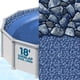 thumbnail image 1 of Liner Para Piscina Redondo De 18 Pies Con Solape Boulder Beach, 1 of 6