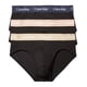 thumbnail image 1 of Pack de 3 slips hip de algodón elástico para hombre Calvin Klein, 1 of 5