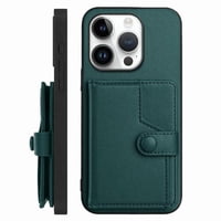 Foxdock Funda Para Iphone 16 Pro Con Bloqueo Rfid - Diseño Elegante Con Cierre De Botón