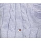 thumbnail image 2 of Jersey Tommy Hilfiger Cable Knit para hombre BlueHTR Talla M, 2 of 3