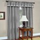 thumbnail image 1 of Panel de cortina ACHIM Buffalo Check 107x213 cm negro y blanco, 1 of 3