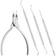 thumbnail image 2 of Kit Pedicura FAMILIFE Acero Inoxidable Uaas Encarnadas 4pzs, 2 of 3