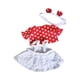 thumbnail image 5 of Ropa Para Mu?ecas De 20 Cm, Regalo Para Ni?as Y Ni?os, Elegante Y Desmontable, Bonito Atuendo Para Mu?ecas, Falda De Punta Ondulada Roja, 5 of 5