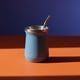 thumbnail image 1 of Matero de Acero Inoxidable 300 ml Azul Halten, 1 of 5