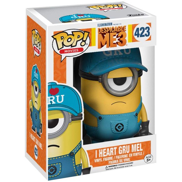 Figura Funko Despicable Me 3 "Me encanta Gru Mel" Pop! Vinyl