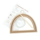 thumbnail image 4 of Aros De Bordado De Madera Marco Fijo Punto De Cruz Artesanía De Bricolaje Forma De Semicírculo, 4 of 5