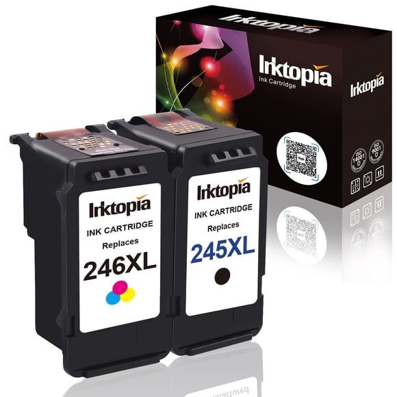 Cartucho de tinta de repuesto Inktopia para Canon PG 245XL CL 246XL