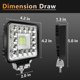 thumbnail image 2 of Módulos de luz LED SAN YOUNG 10 cm 120 W paquete de 20 unidades, 2 of 5