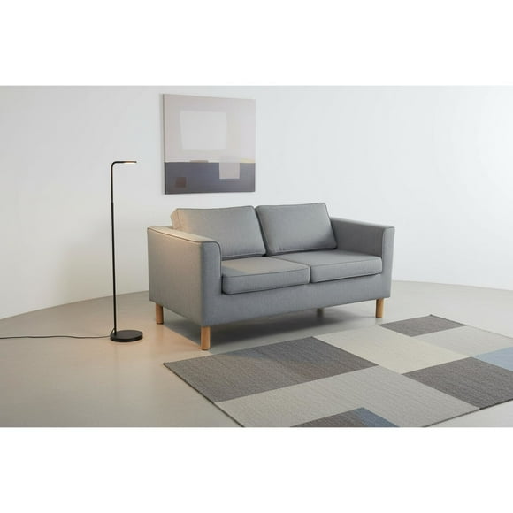 Sofá 2 Cuerpos Mainstays 150x76.6x80 Cm Gris