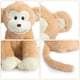 thumbnail image 4 of Mono de Peluche HollyHOME de 33 cm - Regalo de Cumpleaños para Niños, 4 of 9