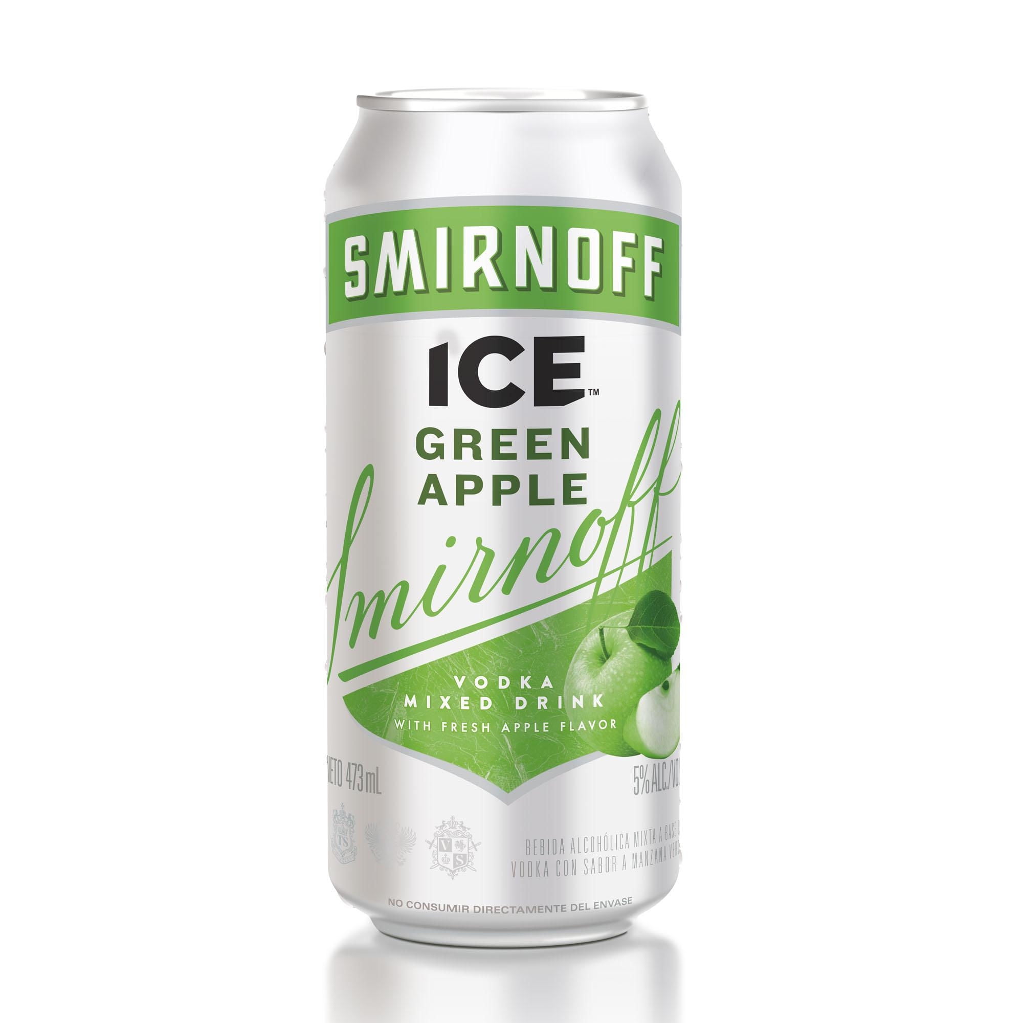 Vodka Ice Green Apple 473 ml Smirnoff
