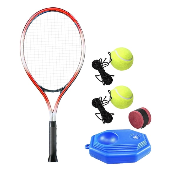 Entrenador De Tenis Rebound Ball Entrenamiento En Solitario Bola De Refutación De La Pelota De Tenis Backyard Park 2 Bolas 1 Glue A Mano