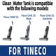 thumbnail image 2 of Repuesto de tanque de agua limpia de 0.8 L para Tineco Floor ONE S5, 2 of 6