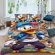 thumbnail image 2 of Pato Donald Marinero Conjunto de sábanas temático, trío de piezas, cómodo y amigable con la piel, diseño único, regalo de decoración para el hogar para familiares, amigos y fans, 90 cm * 190 cm, 2 of 6