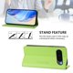 thumbnail image 3 of Funda Billetera con Soporte para Google Pixel 10 Pro XL 5G Bloqueo RFID Plegable Verde claro, 3 of 6