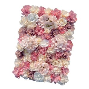 Bothyi - Panel De Pared De Flores Rosas De Seda Decoración De Fondo Para Fiesta De Boda Rosa Amarillo