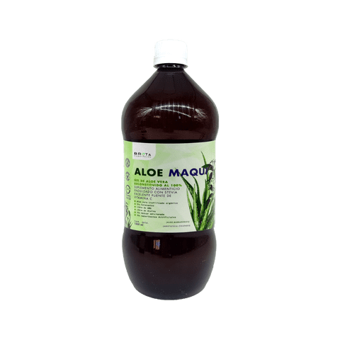 Brota Superfoods - Aloemaqui 1 Lt. (Aloe Vera En Gel + Maqui)