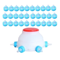 Ioensy - Biberón Para Corderos Biberones Para Corderos Suministros De Alimentación Para Lechones Cachorros Con 30 Tetinas De Repuesto