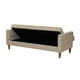 thumbnail image 4 of Futón Sofá Cama Genova Lino Natural, 4 of 6